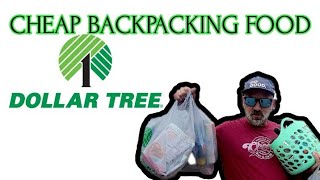 Dollar Store Backpacking Food and Snacks