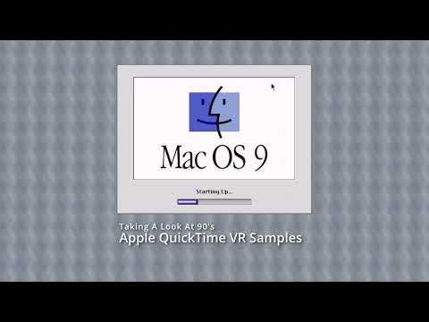 Taking A Look At 90's Virtual Reality - Apple Quicktime VR Samples (1994)