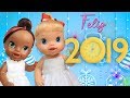 CANÇÃO DE ANO NOVO COM BONECAS! FELIZ 2019 - Lilly Doll