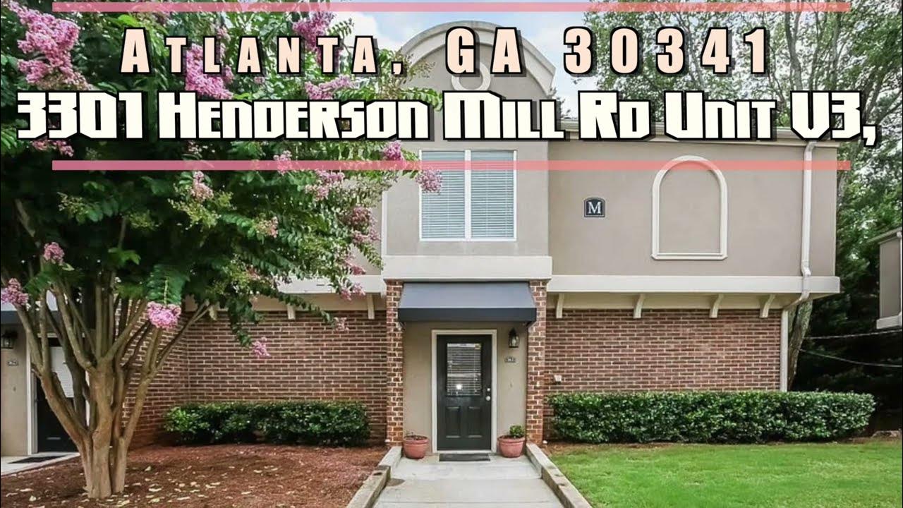 3301 Henderson Mill Rd Unit V3 YouTube