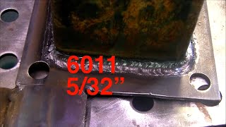 5/32 6011 Welding on AC