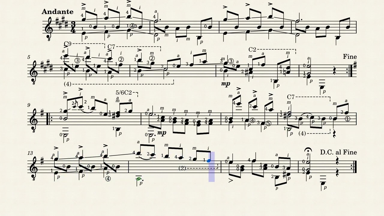 LÁGRIMA - Francisco Tárrega