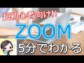 ZOOMのスマートフォンでの 使い方