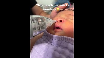 This was our first time using this Grown Nasal aspirator and as you can see it works amazing