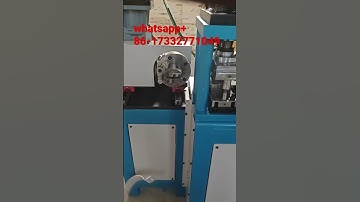 Numerical control pipe clamp machine electric power pipe clamp machine