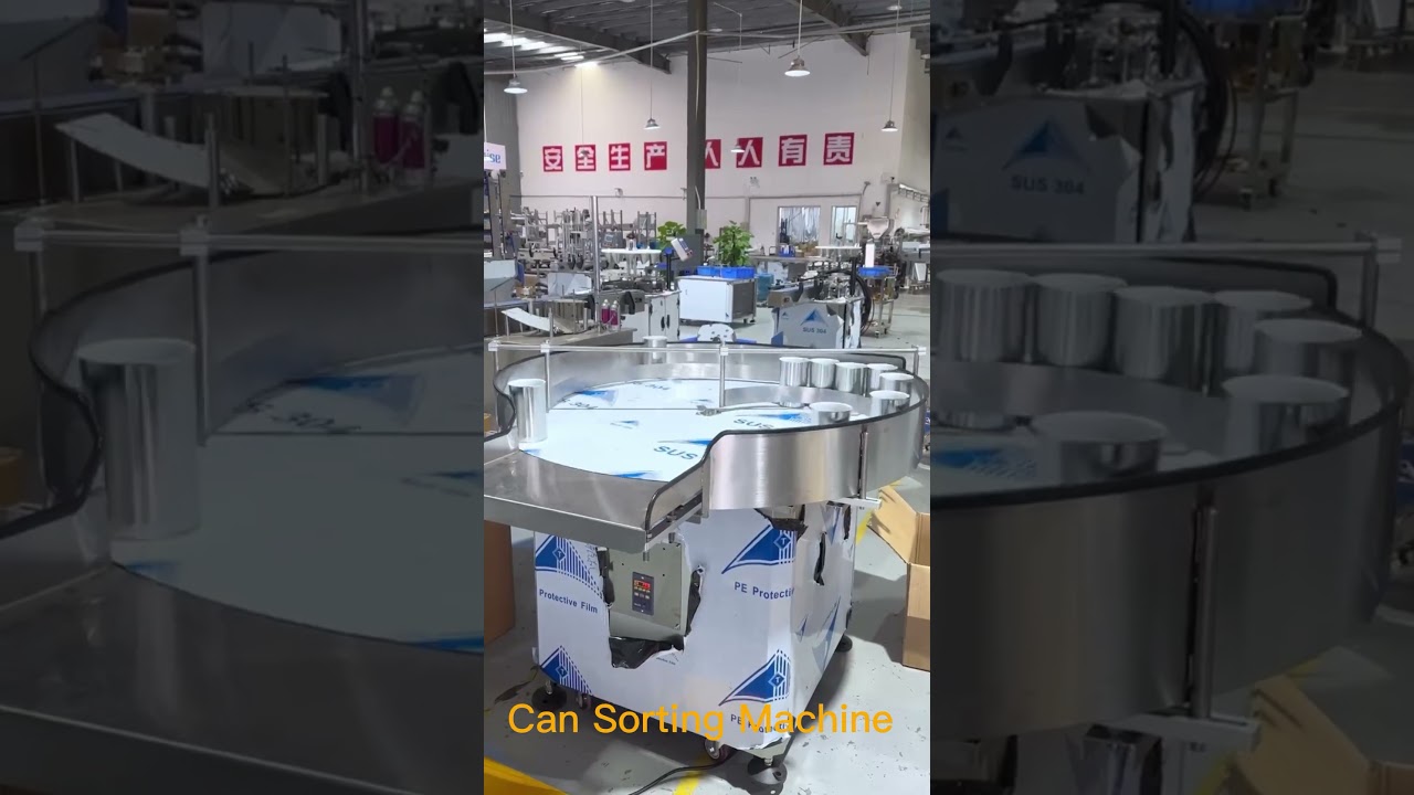 Can Sorting Machine,Round accumulation table,bottle unscramble turntable Factory