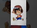 Straw hat pirates Drawing part 1| Ravi Anime Art #Shorts#Animeart#Colouring#Parts#