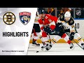 NHL Highlights | Bruins @ Panthers 3/5/20