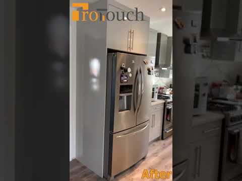 Before & After Kitchen Cabinets Project