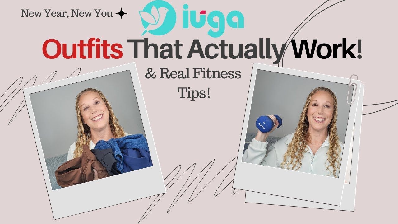 Gym Outfits That Help Me Stay Consistent 💪 || IUGA Activewear Review || Beauty 1st&10