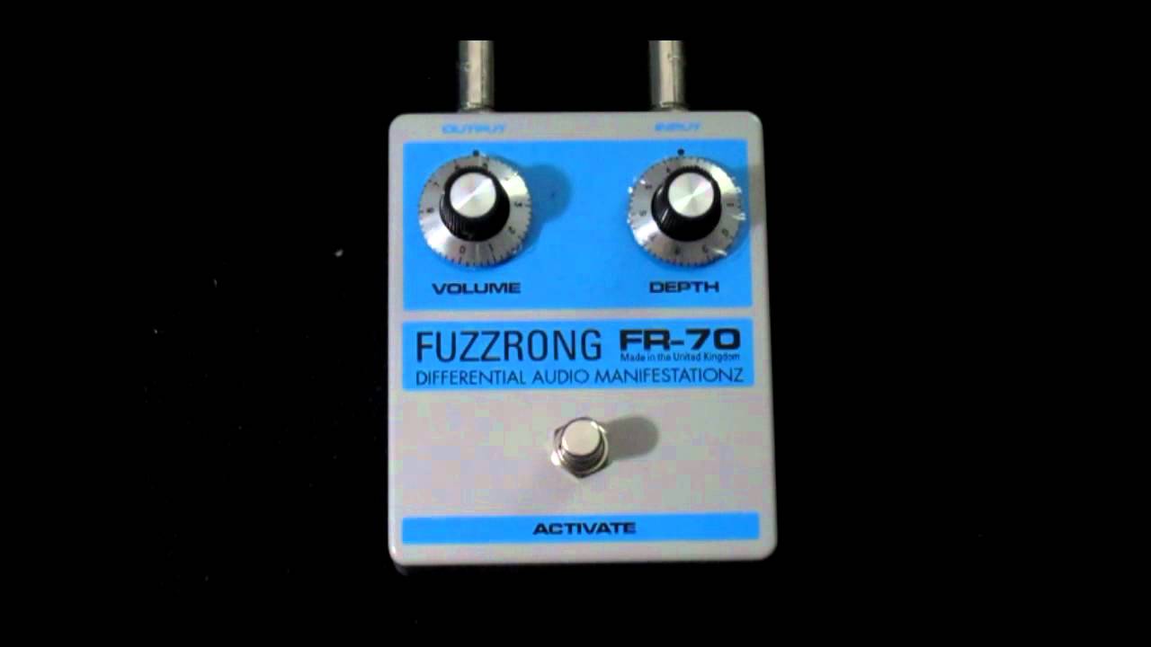 Guitar FX Layouts: DAM FR70 FuzzRong