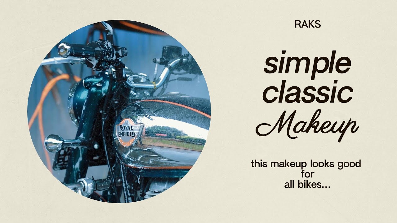 Royal Enfield Bullet full foam wash & detailing at Raks Car Wash!