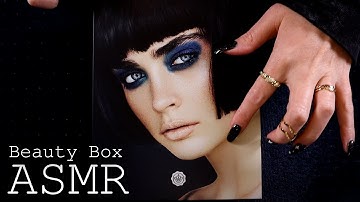 ASMR Glossybox Unboxing (🎧 soft spoken, tapping, scratching)