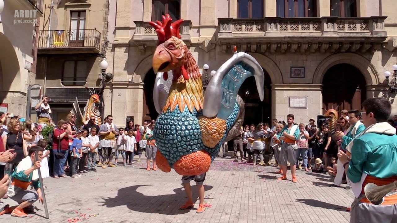 Estrena del Basilisc de Valls (Resum Balls)