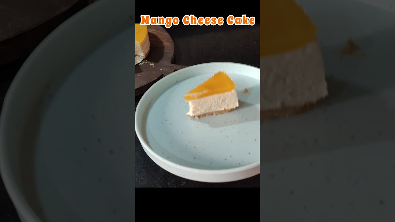 Perfect 1/2 Kg Mango Cheese Cake #cheesecake #mango #shorts #yoitubeshorts