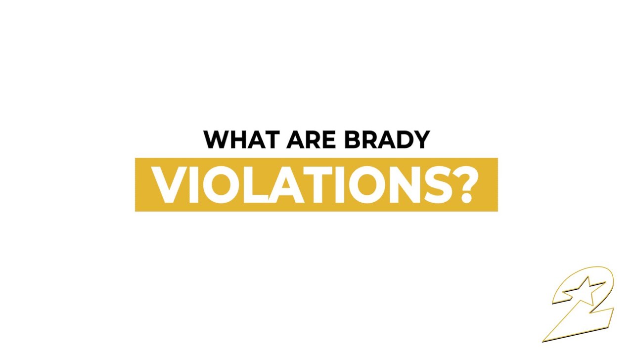 What is a Brady violation? YouTube