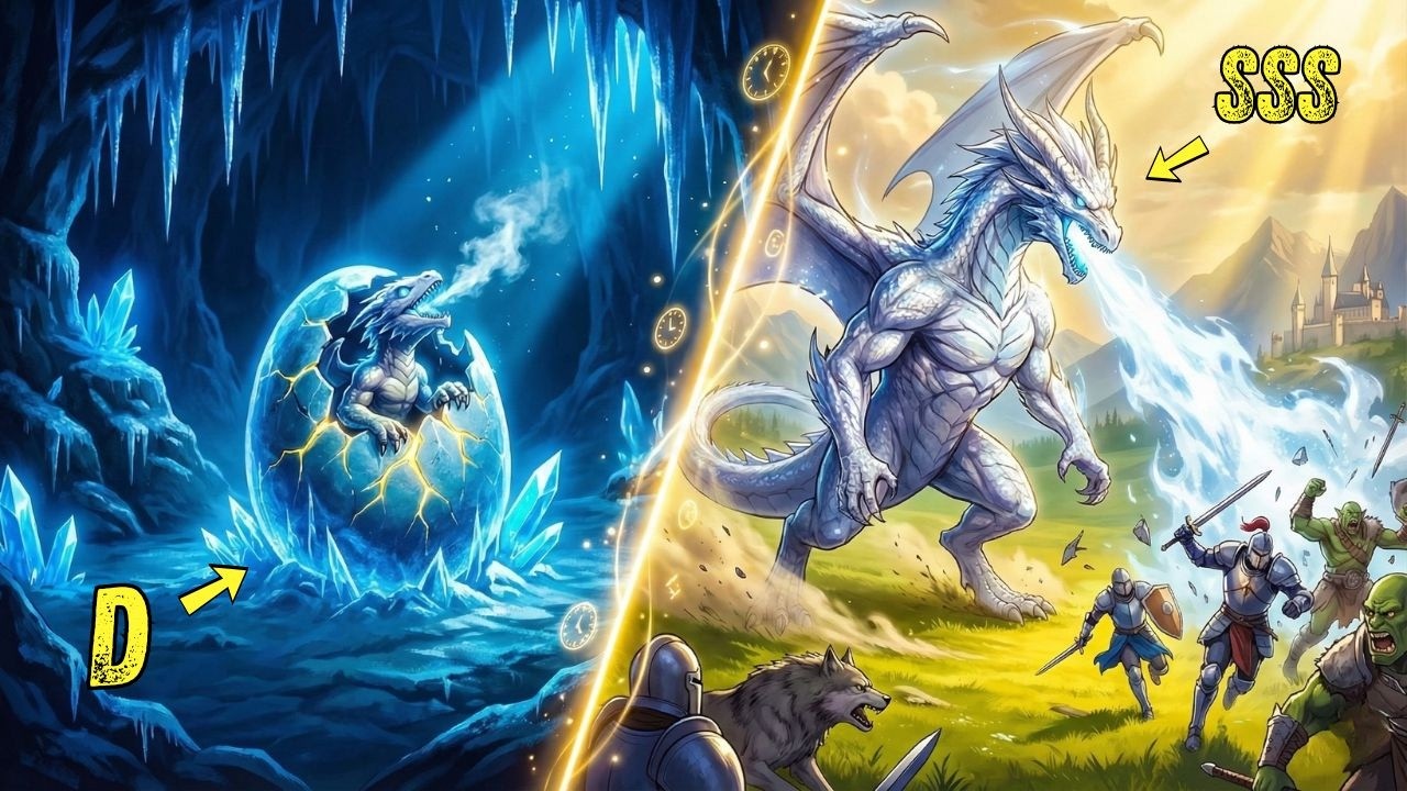 Wiedergeboren als Drachen-Ei Stufe 1 – der Weg zur Evolution zum höchsten Gottestier.