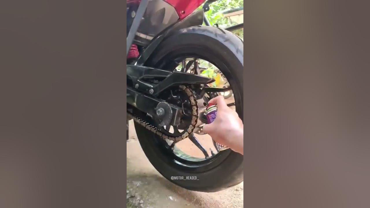 TRM CADILAD CHAIN LUBE FOR NS200 shorts trmcadilad YouTube