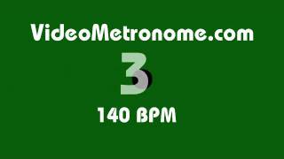 Human Voice 140 BPM Metronome