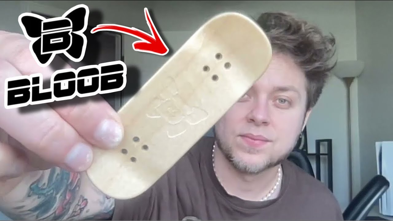 Распаковка фингерборда Bloob!