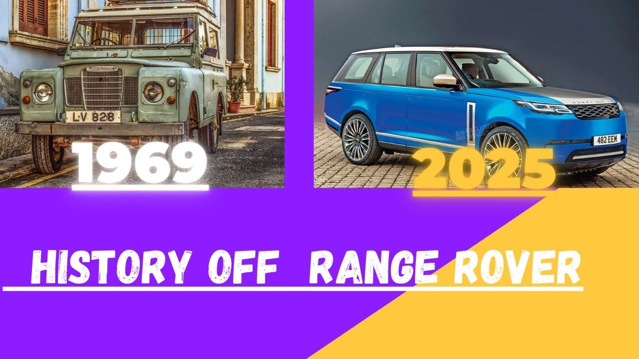 The iconic History of Range Rover | interesting facts - YouTube