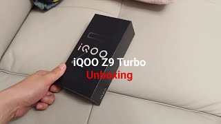 iQOO Z9 Turbo Unboxing
