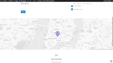 Engage WP Theme: Contact Page & Google Maps