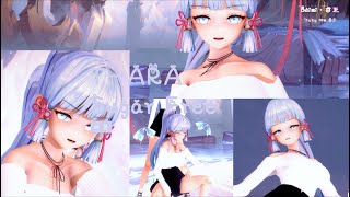 【Genshin Impact MMD／4K／60FPS】Ayaka【SUGAR FREE】