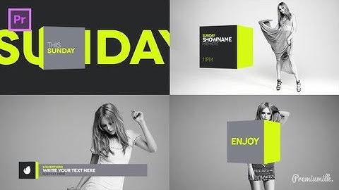 Broadcast Cube Package Essential Graphics | Mogrt | Premiere Pro Templates | Videohive