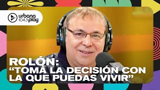 Gabriel Rolón: "Tomá la decisión con la que puedas vivir" | 'Los puentes de Madison' en #Perros2022