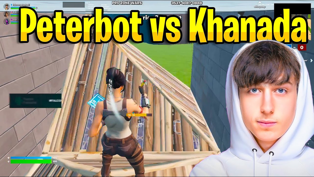 Питербот против Ханады в Zone Wars 3 на 3