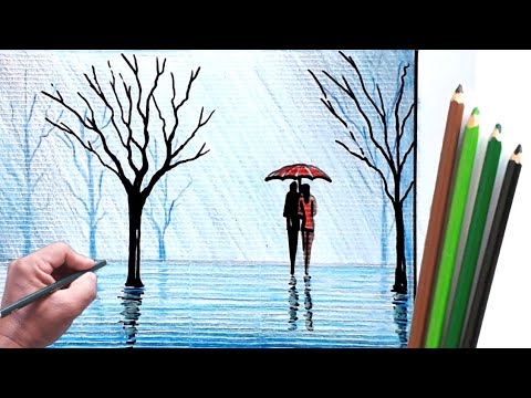 Vídeo: Como Desenhar Chuva