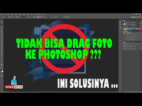 Video: Bagaimana Anda menyeret di Photoshop cs6?