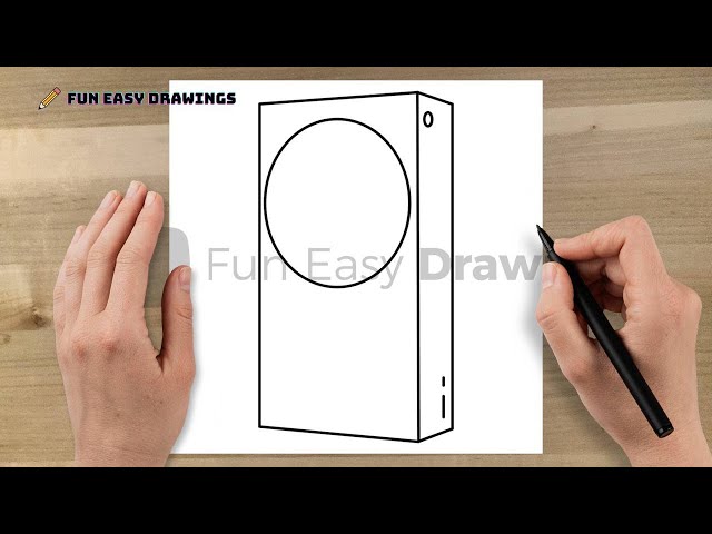 How To Draw A 3d Xbox