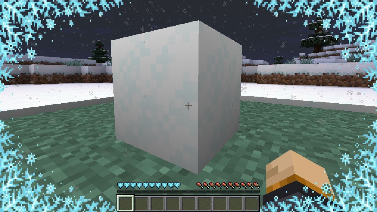 Powder Snow & Freezing Effect in Minecraft 1.17 (20w46a Snapshot) - YouTube