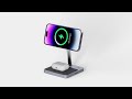 The world's fastest Magsafe Wireless charger with active cooling!