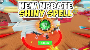 NEW UPDATE 59 : SHINY SPELL - WEAPON FIGHTING SIMULATOR