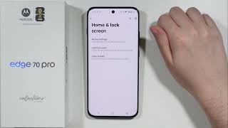 Motorola Edge 70 Pro: How to Lock Home Screen Layout