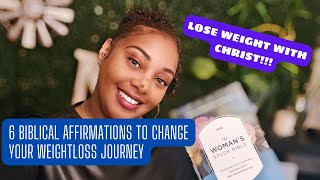 6 Biblical Affirmations for Weight-loss Journey!!! #affirmations #weightloss #ozempic #prediabetes