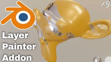 Layer Painter 1.2 Blender 2.8 Addon Review