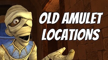 All OLD AMULET locations - Sphinx and the Cursed Mummy Tutorial