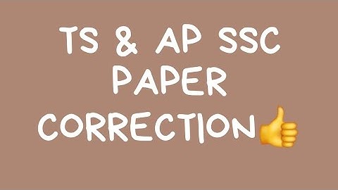 TS & AP SSC EXAM PAPER CORRECTION PROCESS|TS 10TH PAPER CORRECTION|10TH PASSING MARKS| SSC RESULTS