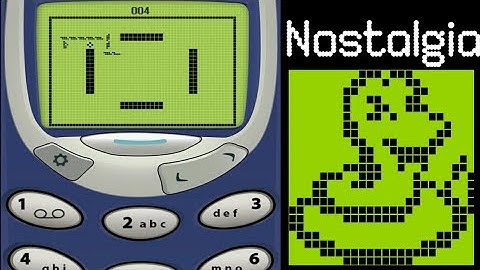 Nostalgia maen game snake hp nokia jadul
