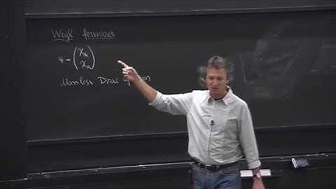 Lecture 6   Part 2   Dirac Lagrangian, Solutions of Dirac Equation, Quantization, Weyl Fermions, Hel