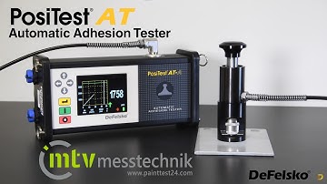 How to Measure Adhesion using the PosiTest AT Adhesion Tester - mtv messtechnik