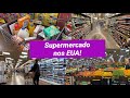 Supermercado nos EUA! Produtos diferentes e opções práticas para o dia a dia
