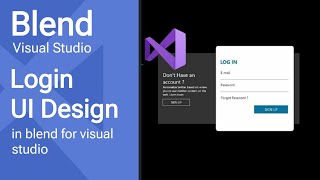 Login Ui Design Xaml Ui Design In Visual Studio Blend C