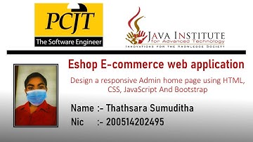 Web project Task 41 | 1st year | Semester 01 | Java Institute | eShop application