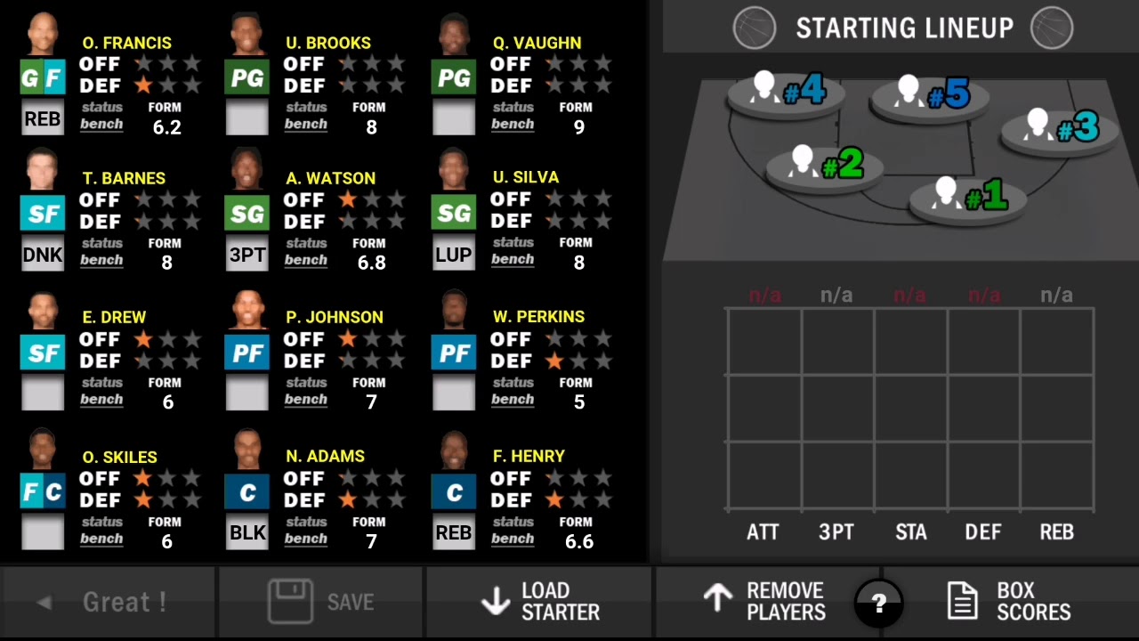 Box Scores - New Basketball Coach 3 - YouTube