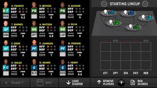 Box Scores  - New Basketball Coach 3 screenshot 5